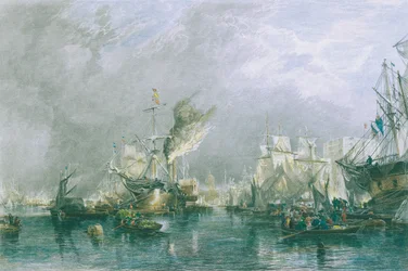 Schiffe im Pool von London