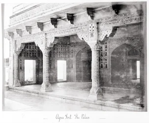 Fort Agra, der Palast