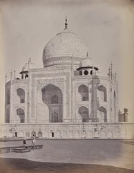 Agra. Das Taj, das Zentrum der bedeutendsten Stadt
