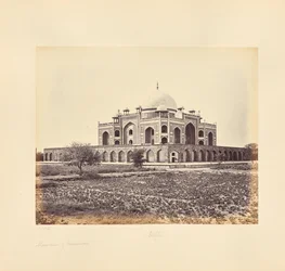 Delhi; das Mausoleum des Kaisers Humayun