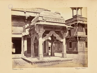 Futtypore Sikri; Gooroo-ki-Mandi oder Tempel des hinduistischen Heiligen