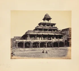 Fatehpur Sikri; der Panch Mahal (Fünf Paläste)