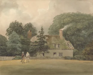 Hütte auf dem Gelände von Ayot St. Lawrence Hertfordshire