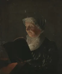 Bei Kerzenlicht, ca. 1820