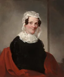 Lydia Coit Terry, Mrs. Eliphalet Terry, ca. 1824