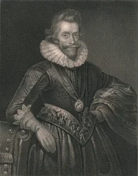 Henry Wriothesley, Earl of Southampton, um 1610er Jahre, frühes bis mittleres 19. Jahrhundert
