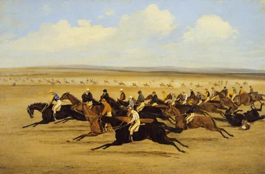 Die Cambridgeshire Stakes 1850: Der Start