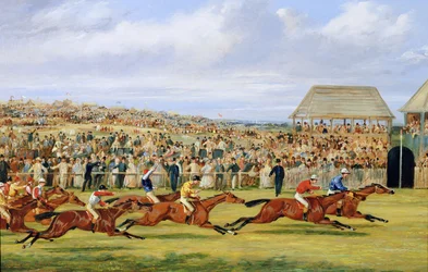 Das Ende des Derbys von 1862, 1862