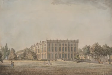 Ansicht von Wingerworth Hall, Derbyshire