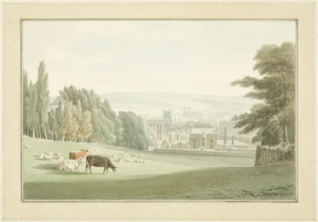 Bristol von unterhalb der Royal Fort, Tyndall