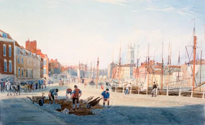 St Augustines Parade, Bristol, ca. 1810