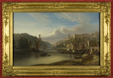 Blick auf den Avon bei Hotwells, ca. 1840