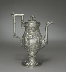 Neo-Rokoko-Kaffeekanne, ca. 1840