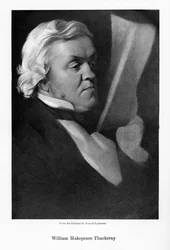 William Makepeace Thackeray, englischer Romanautor
