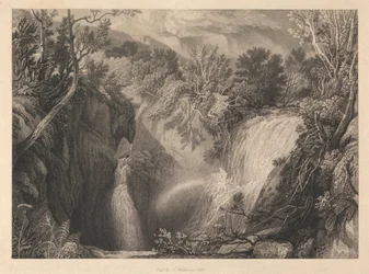 Weathercote-Höhle, halb mit Wasser gefüllt