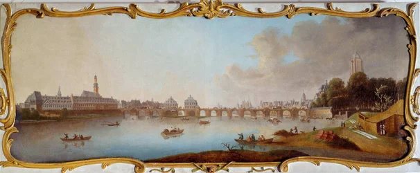 Ansicht der Stadt Frankfurt