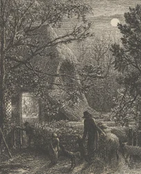 Weihnachten oder das letzte Schaf falten, 1850