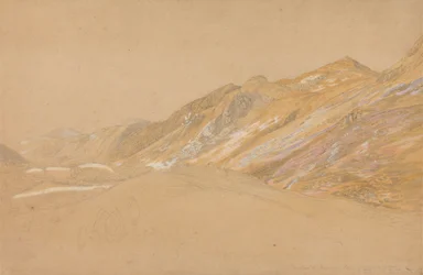 Berge bei der Rast des Reisenden nahe Dolgelly