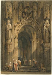 Inneres einer Kathedrale