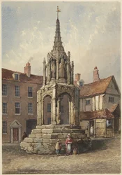 Das Kreuz in Leighton, Bedfordshire
