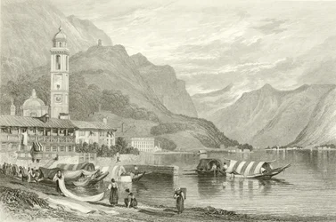 Der Comer See, Italien