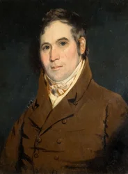 Selbstporträt von Samuel Raven, 1816