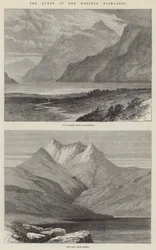 Die Königin in den westlichen Highlands