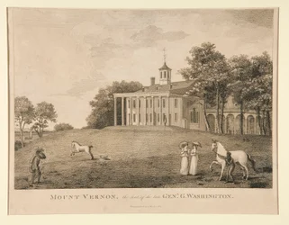 Mount Vernon, der Sitz des verstorbenen Genl. Washington