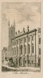 Bank of England, George Sampsons Gebäude, 1734