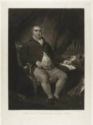 Porträt von Charles James Fox