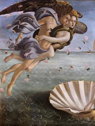 Die Geburt der Venus (Detail)