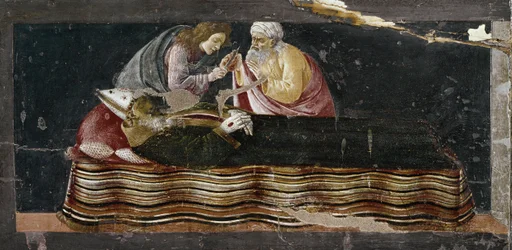 Die Entnahme des Herzens des heiligen Ignatius. Detail des Barnabas-Altars