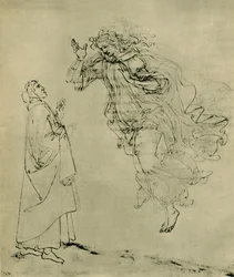 Dante und Beatrice, 1492-1495, 1943