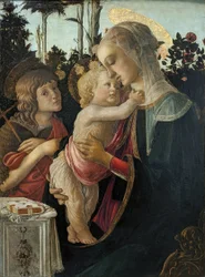 Madonna und Kind mit dem jungen Johannes dem Täufer