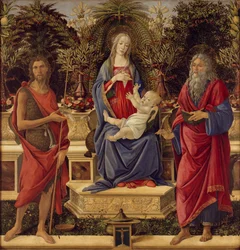 Madonna mit Heiligen