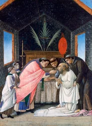 Die letzte Kommunion des heiligen Hieronymus, ca. 1495