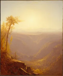 Eine Schlucht in den Bergen (Kauterskill Clove)