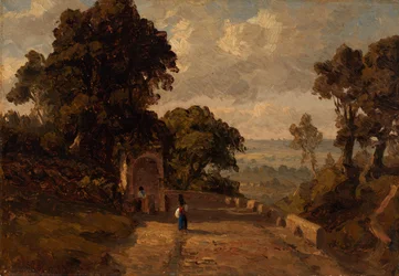 In der Nähe von Ariccia, Italien