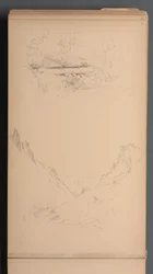 Skizzenbuch, Seite 15: Landschaften, Berlin Falls