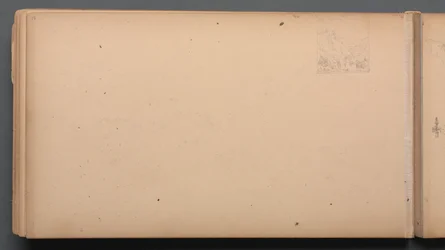 Skizzenbuch, Seite 17: Dixville Notch, Maine, 1859