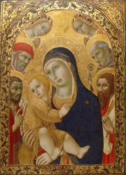 Madonna mit Kind und den Heiligen Hieronymus, Johannes dem Täufer, Bernhardin und Bartholomäus