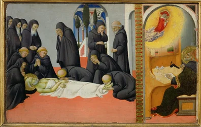 Der Tod des Heiligen Hieronymus unter seinen Jüngern