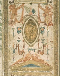 Pilaster mit grotesker Dekoration