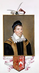 Porträt von Sir William Maitland of Lethington (ca. 1528-73) Staatssekretär aus 