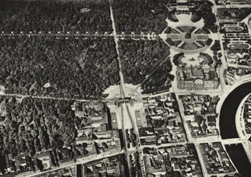 Berlin: Brandenburger Tor, Fliegeraufnahme