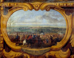 Die Taten von Louis II. von Bourbon, Prinz von Condé (Grand Condé) (1621-1686), Schlacht von Vitry (Detail)
