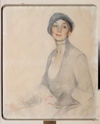Porträt von Madame Drobotova