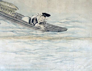 Ein chinesisches Sinken. 19. Jahrhundert
