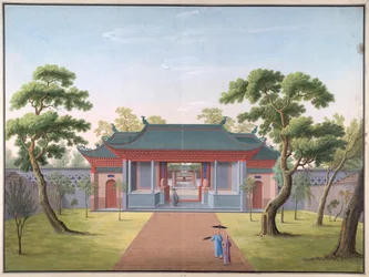 Honam-Tempel - Eingangstor