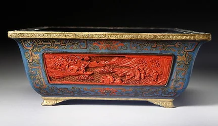 Jardiniere, Qianlong-Periode (1736-95)